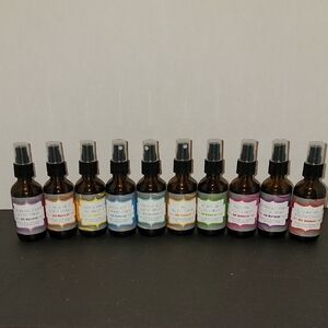Aroma Therapy Essential Oil Sprays Bottles DIY Kit